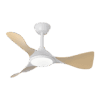 airevivo-ventilador-caiman-blanco-haya-con-luz Ventilador de techo DC Caimán Blanco/Haya, 36w, 89cm