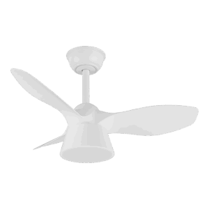 Ventilador de techo DC Cubico Blanco, 36w, 82cm