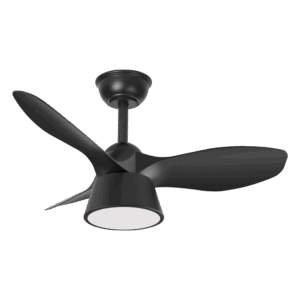 Ventilador de techo DC Cubico Negro, 36w, 82cm