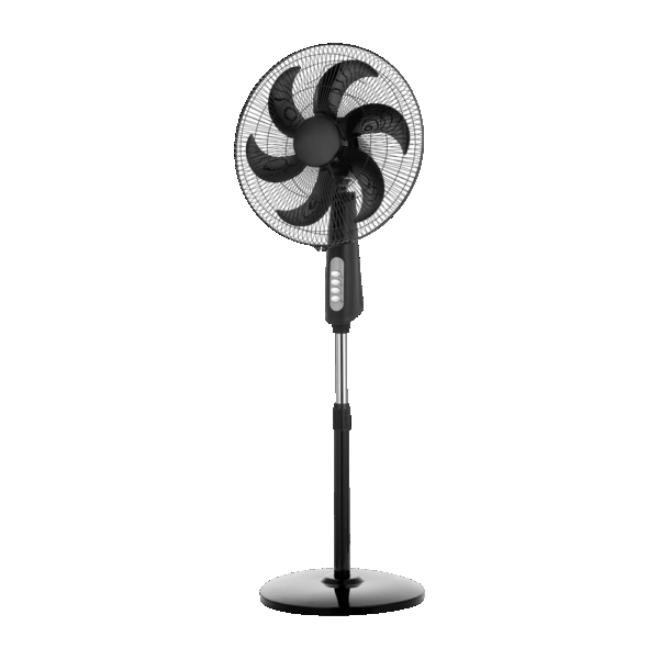 Ventilador de pie Granizo Negro, 85w