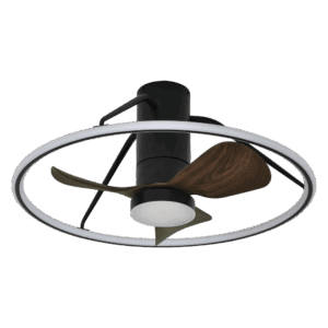 airevivo-ventilador-oporto Ventilador techo Dc Oporto, 46w, Negro/Marrón, 66cm