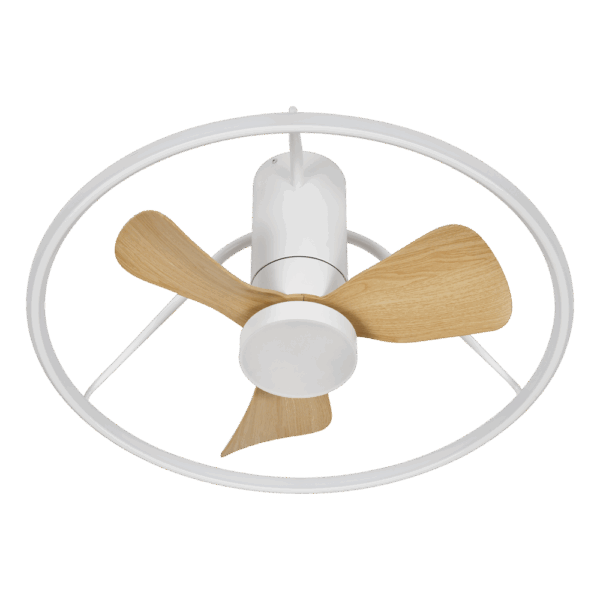 airevivo-ventilador-oporto-blanco-2 Ventilador techo Dc Oporto, 46w, Blanco/Haya, 66cm