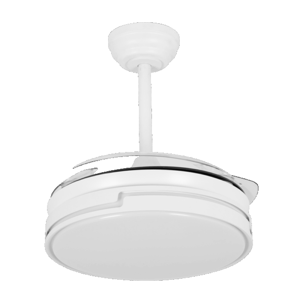 airevivo-ventilador-papiro-blanco-cerrado Ventilador aspas retráctiles Papiro 59w Blanco, 107cms