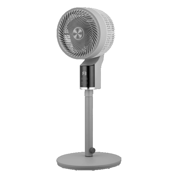 Ventilador de pie Persa Gris/Cromo, 50w
