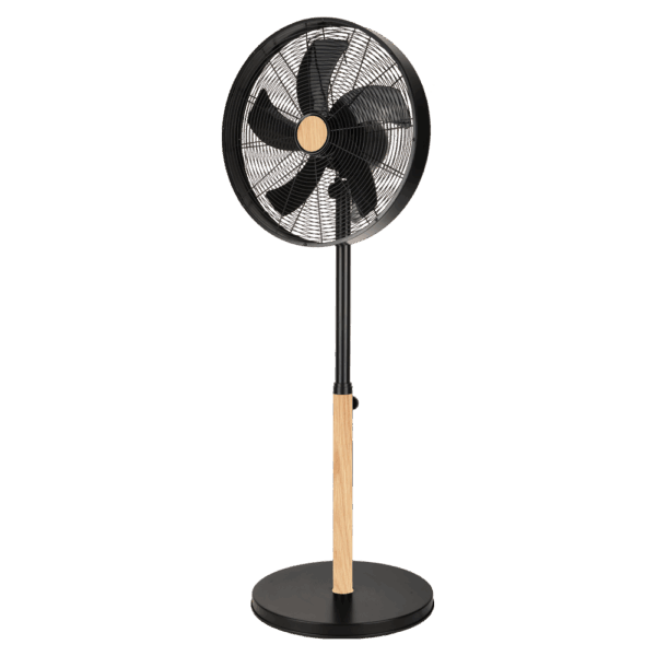 airevivo-ventilador-pie-falcon-negro Ventilador de pie Falcon Negro/Haya, 50w