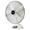 Ventilador de sobremesa vintage Capitolio, Crema/Cromo, 37w