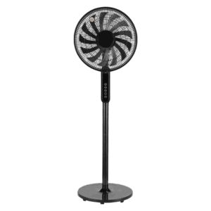 Ventilador de pie Torbellino Negro, 60w