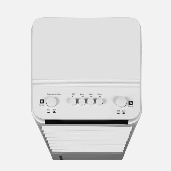 Climatizador Evaporativo Glaciar Blanco, 80w, acumulador de frio