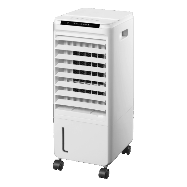 Climatizador Evaporativo Nieve Blanco, 80w, Humidificador y Acumulador de Frio