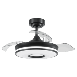 airevivo-ventilador-dani-negro Ventilador aspas retráctiles Dani Negro, 59w, 91cms