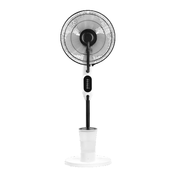 Ventilador-Nebulizador Iceberg Blanco/Negro, 80w, 43cm/diámetro