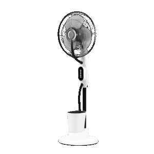 Ventilador-Nebulizador Iceberg Blanco/Negro, 80w, 43cm/diámetro
