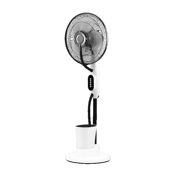 Ventilador-Nebulizador Iceberg Blanco/Negro, 80w, 43cm/diámetro