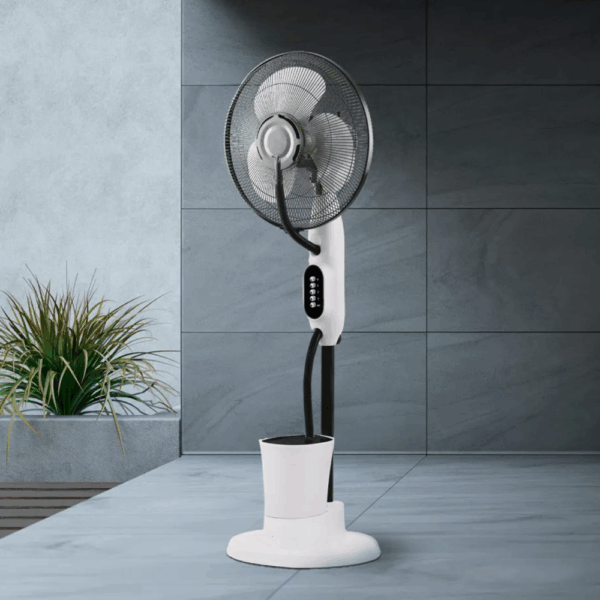 Ventilador-Nebulizador Iceberg Blanco/Negro, 80w, 43cm/diámetro