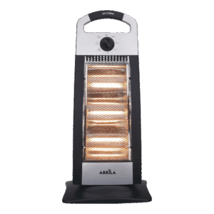 Estufa Elect. candente 1200w  Negro/Plata, 3 potencias