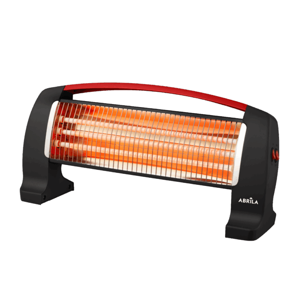airevivo-estufa-edipo Estufa Eléctrica Cuarzo Edipo 1200w Negro/Rojo, 3 potencias