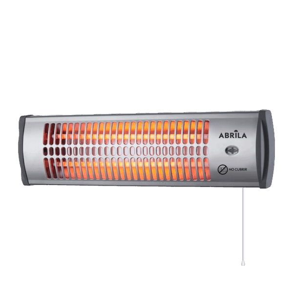 airevivo-estufa-tioman Estufa Cuarzo Tioman 1200w Negro/Plata, 2 potencias