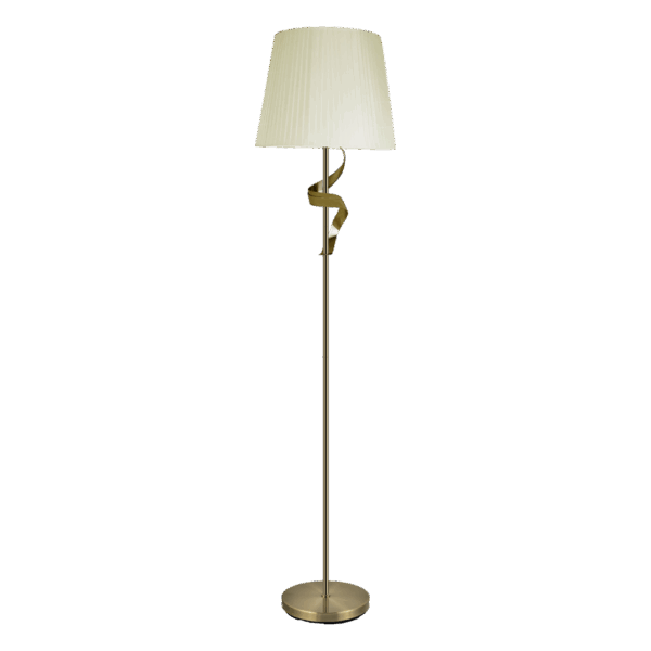 airevivo-lampara-baeza-cuero-pie-salon Lámpara Pie Salón Baeza 1xe27 Cuero Pantalla Beige