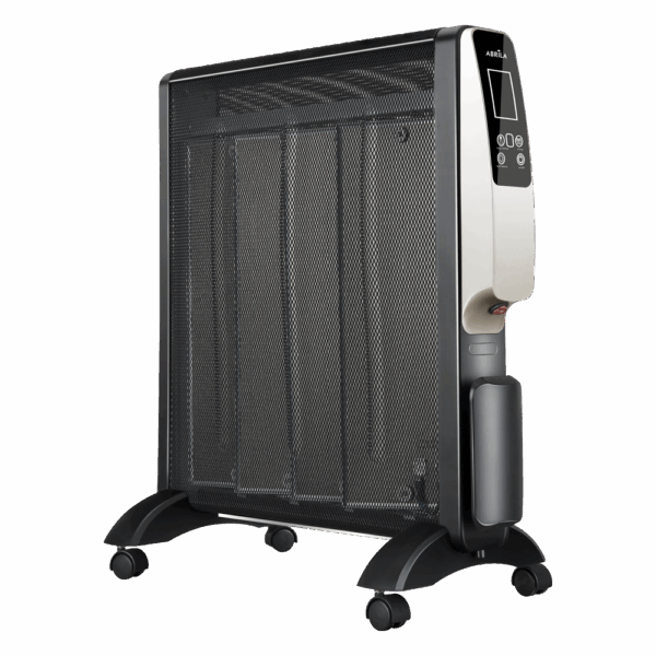 Radiador de Mica Abrigo 2000w Negro/Oro