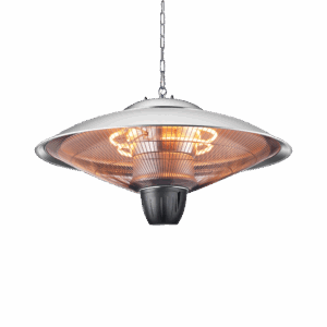 Calefactor Exterior Colgante Koel 2000w Plata 2 potencias