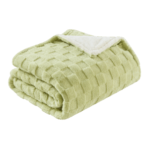 Manta Eléctrica Alcantara Verde/Blanco 160w 160x120cm 9 niveles de calor