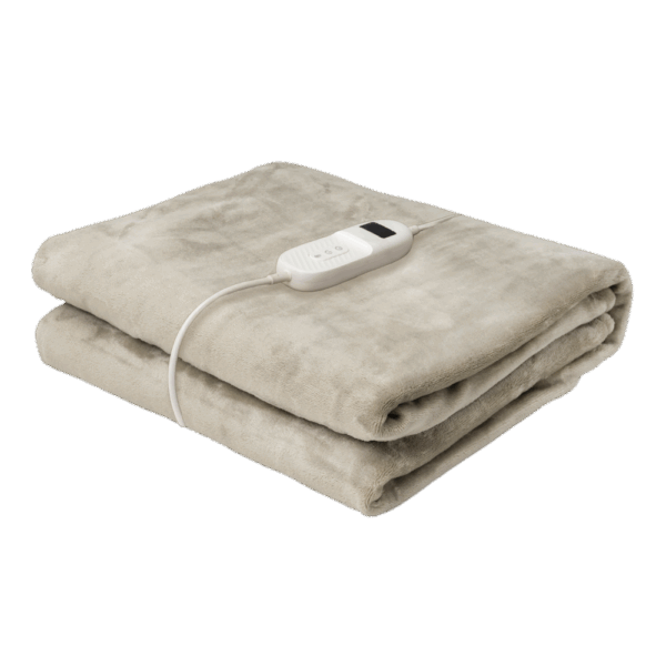 Manta Eléctrica Bienestar Beige 160w 180x130cm 9 niveles de calor