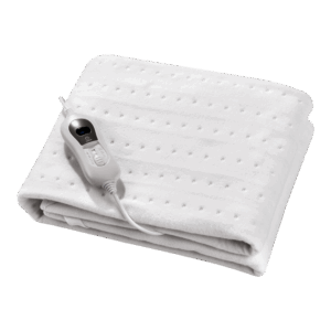 Calientacamas Eléctrico Bienestar Blanco 60w 150x80cm 3 niveles de calor Control Led