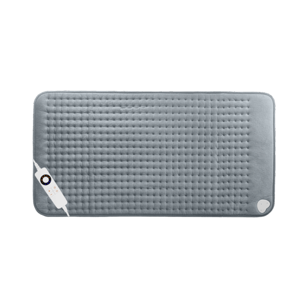 Almohadilla Eléctrica Bustillo Gris 100w 85x45cm 6 niveles de calor