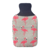 Bolsa Agua Caliente Mimo 1,7l Forro Gris Flamencos 20x32x4cm