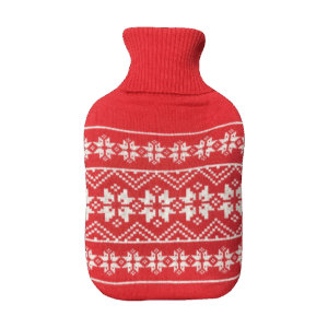 airevivo-calefaccion-textil-mimo-rojo-navidad Bolsa Agua Caliente Mimo 1,7l Forro Rojo Navidad 20x32x4cm