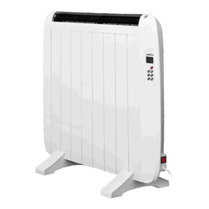 Emisor Térmico Gabán 1200w X en Aluminio Blanco Remoto Lcd Temporizador