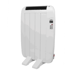 Emisor Térmico Gabán 600w X en Aluminio Blanco Lcd Temporizador