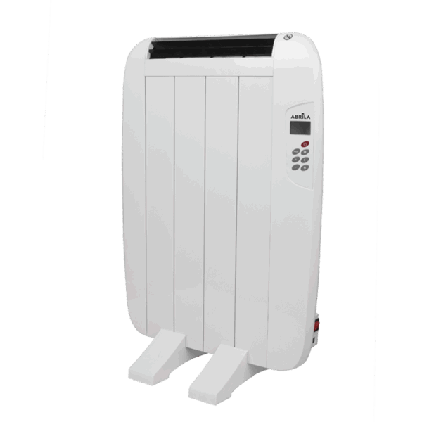 Emisor Térmico Gabán 600w X en Aluminio Blanco Lcd Temporizador