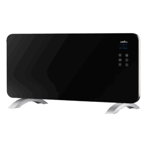 Emisor Térmico Cristal Himalaya 2000w Negro 2 potencias