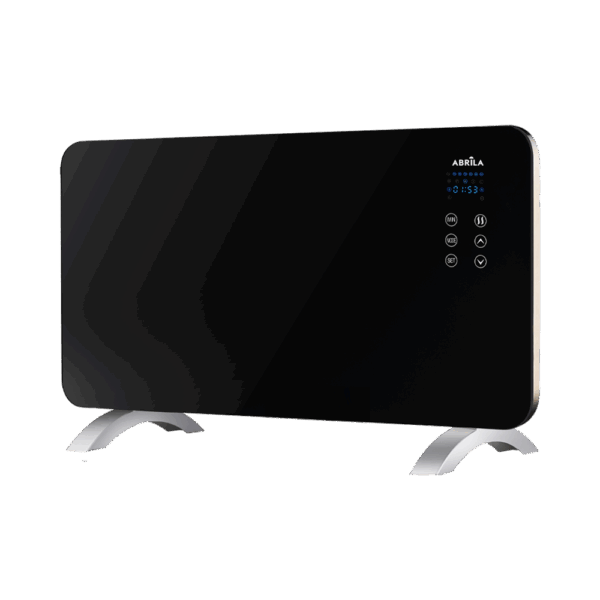 Emisor Térmico Cristal Himalaya 1500w Negro 2 potencias