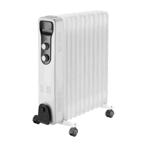 Radiador Aceite Brasilia 2500w 11 elementos Blanco/Negro 3 potencias