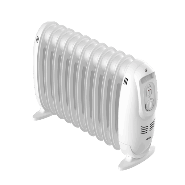 airevivo-radiador-aceite-irlanda-1500w Radiador Aceite Irlanda 1500w Blanco 3 potencias 11 elementos