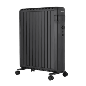 Radiador Aceite Polonia 2500w Negro Aletas Cerradas 11 elementos 3 potencias