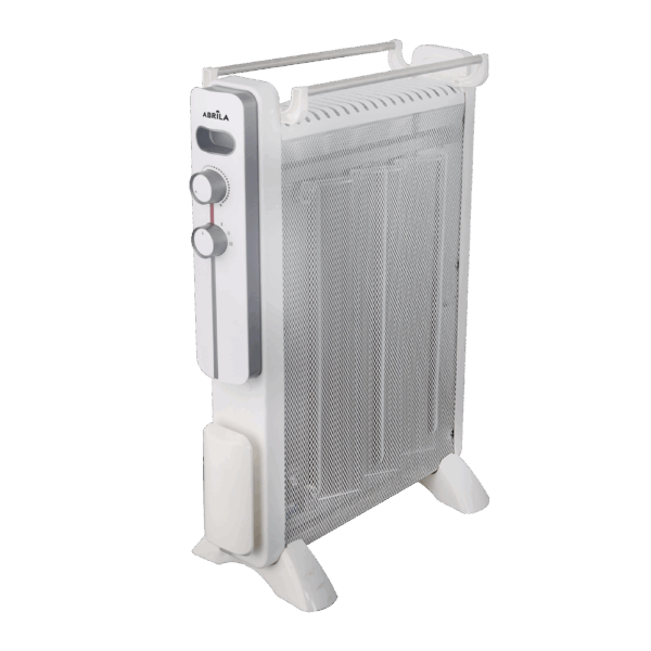 Radiador de Mica Caicos 2000w 4 elementos Blanco/Gris