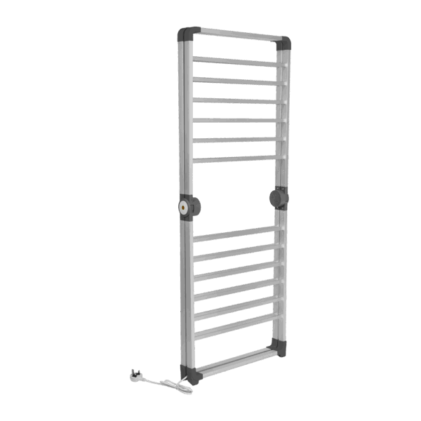 Tendedero Elect. maxi Algarrobo 360w Aluminio Forma de X