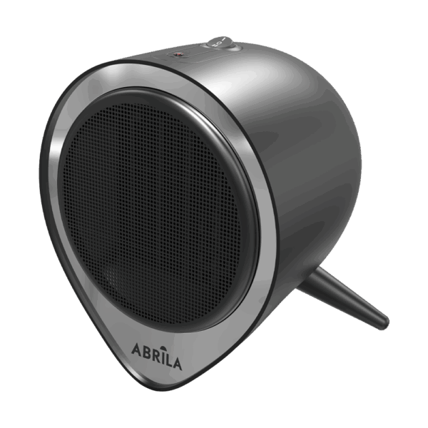 Termoventilador Cerámico Andino 1500w Negro/Plata 2 potencias