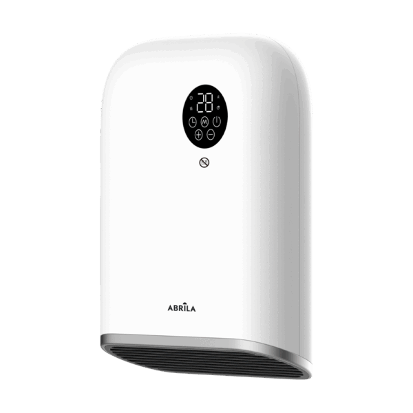 Termoventilador Pared Baño Andorra 2000w Blanco/Negro 3 funciones