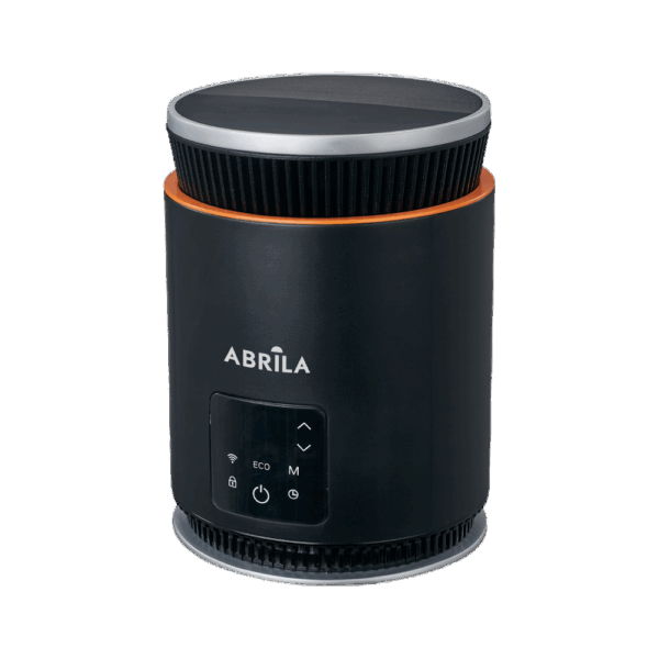 Termoventilador Cerámico PTC Atica 1800w Negro Motor DC