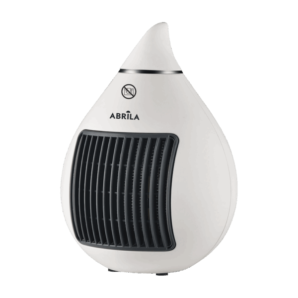 airevivo-termoventilador-ceramico-gota Termoventilador Cerámico 1500w Blanco/Cromo 2 funciones