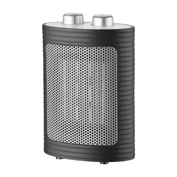 Termoventilador Cerámico 1500w Negro/Plata 3 funciones