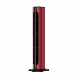 Termoventilador Vertical Cerámico Ptc 1500w Canadá Rojo/Negro 3 funciones