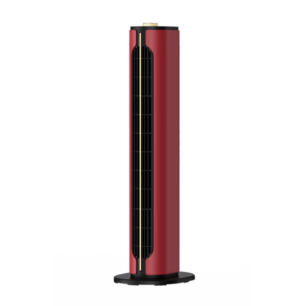 Termoventilador Vertical Cerámico Ptc 1500w Canadá Rojo/Negro 3 funciones