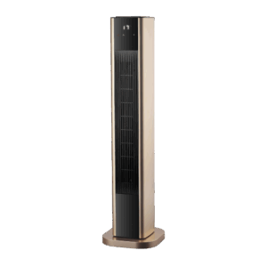 Termoventilador Cerámico Vertical 2000w Oro oscilante 3 funciones