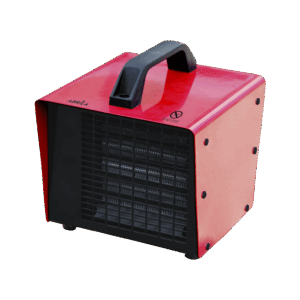 Termoventilador Cerámico PTC Industrial Chopo 3000w Rojo 3 potencias