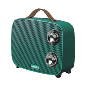 Termoventilador Cerámico Ptc Córcega 1500w Verde/Cromo 3 funciones